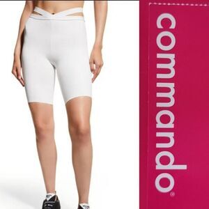 NEW XL COMMANDO CUTOUT BANDED BIKE CYCLING WORKOUT SHORTS EXTRA LARGE NWT